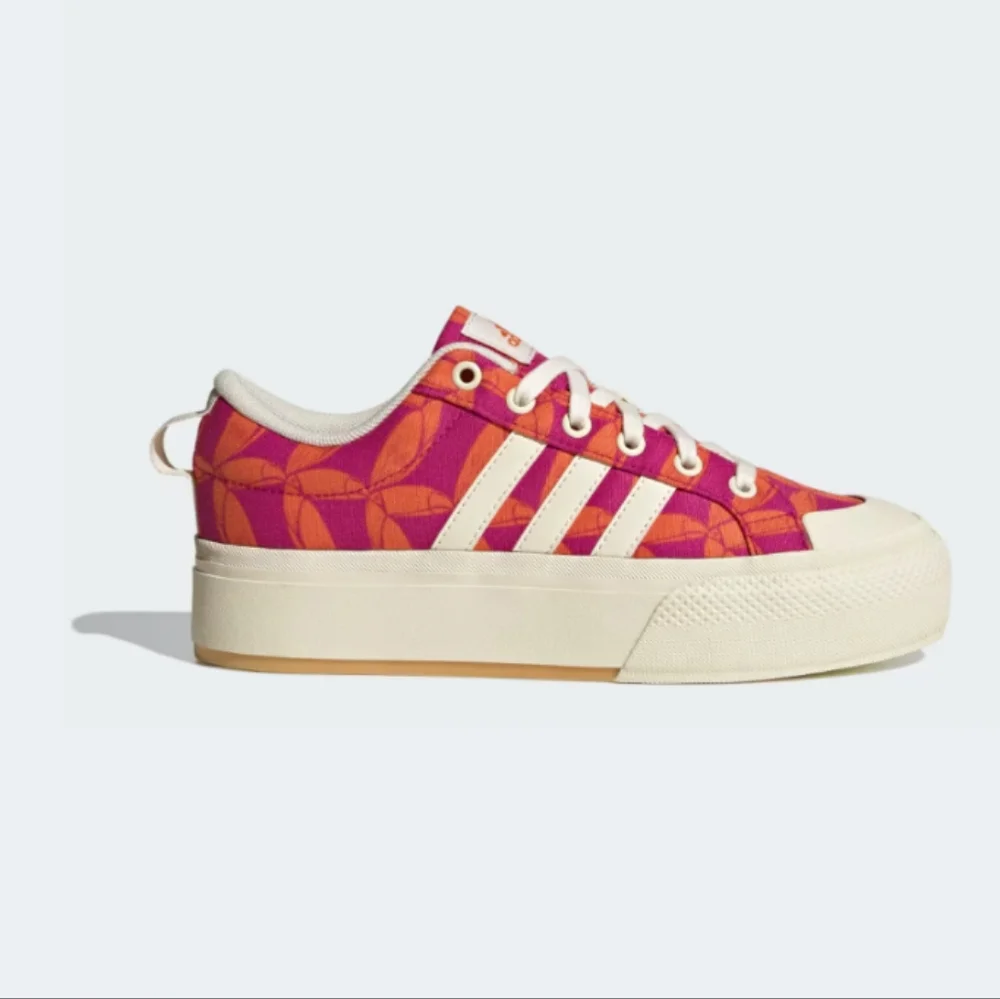 NIB FARM Rio Bravada 2.0 Platform Sneaker Adidas Collab Women's Size 7 Tucan